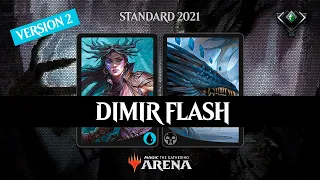 New DIMIR FLASH - 2nd version. Platinum Rank | Standard 2021 | Bo1 | MTG Arena