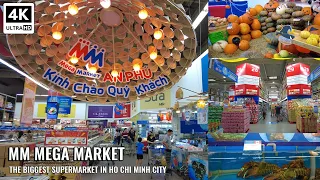 Walking in MM Mega Market | The Biggest Supermarket in District 2, Ho Chi  Minh City | Walking Tour