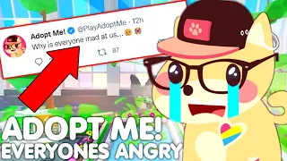 😡EVERYONES ANGRY BECAUSE OF THIS NEW UPDATE! (HUGE DRAMA) ADOPT ME NEW PETS UPDATE! +INFO ROBLOX