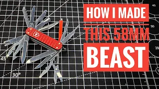 How I made this 58mm Victorinox Beast