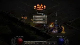 Diablo 2 Resurrected HARDCORE Necromancer Gameplay Walkthrough part 20 - 4K 60FPS No commentary