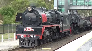 Picnic Train - Double Header Steam Transfer // R766 & 5917