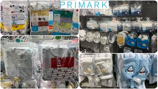 Primark newborn baby boys clothes and accessories new collection June 2021