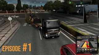 Euro Truck Simulator 2 #1 - No Commentary Gameplay | Volvo FH16