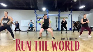 RUN THE WORLD (GIRLS) - Beyonce  |  cardio dance fitness | LEG WORKOUT