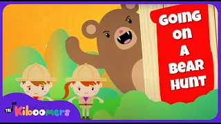 Going on a Bear Hunt - THE KIBOOMERS Preschool Songs for Circle Time