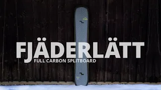 Stranda Fjäderlätt - full carbon splitboard