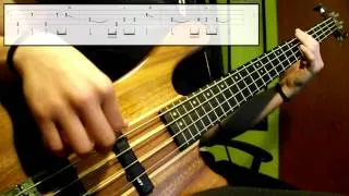 Pink Floyd - Breathe (Bass Cover) (Play Along Tabs In Video)