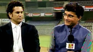 Sachin's World Cup: Tendulkar Discusses Ganguly's Captaincy