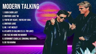 modern talking Greatest Hits 2023 Collection   Top 10 Hits Playlist Of All Time