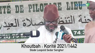 Khoutbah: Korité 1442/2021 Imam Ousmane Galadio Ka (HA)