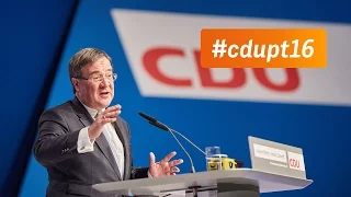 Rede von CDU-NRW-Chef Armin Laschet