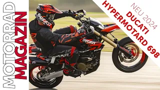Neues Level! Ducati Hypermotard 698 mit 77,5 PS Einzylinder und 151 Kilogramm – Auch als A2-Version