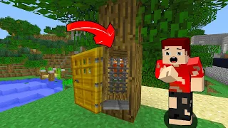 FAKİR VS $1000 GİZLİ AĞAÇ HAPİSHANE - Minecraft