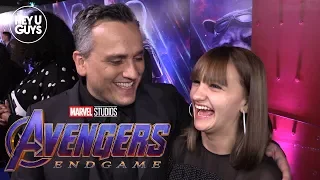 Avengers: Endgame Interview Writer/Director Joe Russo and Ava Russo