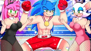 Sonic is The Boxing Champion | Sonic The Hedgehog 2 Animation | Sonic Life Stories