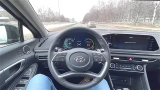 2022 Hyundai Sonata DN8 2.5L (180) G4KM POV TEST DRIVE