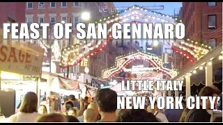 Feast of San Gennaro 2023 NYC