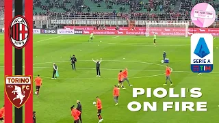 Milan 1-0 Torino  ♫ Pioli´s on Fire ♫ Live HD