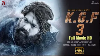 KGF Chapter 3 Full Movie 4K HD|Hindi|Yash|Sanjay Dutt|Raveena |Srinidhi|Prashanth Neel|V Kiragandur|