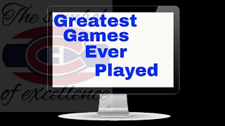 GoHabsGo! Greatest games ever played   ep 1 CanadiensvRed Army 12 31 75