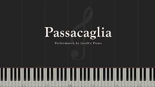 Passacaglia  Jacob's Piano  Synthesia Piano Tutorial