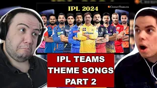 IPL Cricket Teams & Anthems (Kolkata Knight Riders, Sunrisers Hyderabad, Delhi Capitals) INDIA 2024