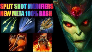 Dota 2 Custom Hero Chaos Split Shot Modifiers 100% BASH CHANCE