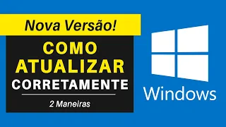 NOVA ATUALIZAÇÃO! Como ATUALIZAR o Windows 10 Corretamente (Versão 1909)