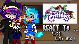 Smiling critters react to.. ||ships|| short and rushed