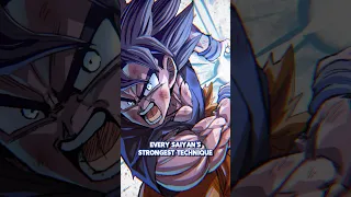 What is every Saiyan’s strongest technique?!