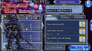 Dissidia Final Fantasy: Opera Omnia | Entropy Tier 4 Dark Cecil Solo (Clear)