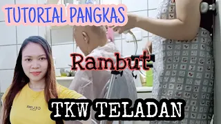 TKW Taiwan Belajar Memangkas Rambut Dan Memandikan Pasien yang Lumpuh // #muthiaayu