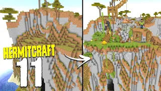 Hermitcraft 8: 11 - From biome to MEGA Base!