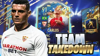 TEAM OF THE SEASON DIEGO CARLOS TEAM TAKEDOWN!!!