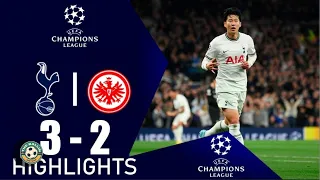 TOTTENHAM vs FRANKFURT | 3:2 | All Goals | Champions League | Extended Highlights #football