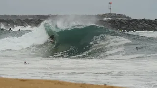 The Wedge Welcomes The First South Swell of the Summer | SURFER