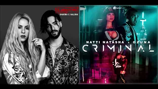 Criminal, Clandestino (Natti Natasha / Shakira / Ozuna / Maluma) DJ Blow Mashups