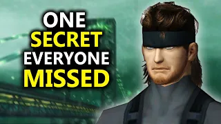 This Hidden MGS2 Character Proves Kojima is a GENIUS!