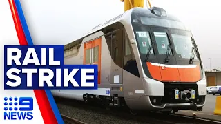 Public transport chaos after rail workers strike | 9 News Australia