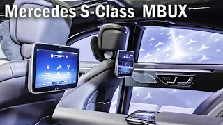 All New Mercedes S-Class My MBUX features, Personalization and Biometric Authentication