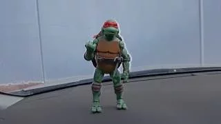 Toy Review: RAPHAEL Playmates toys TMNT 1990 Movie version