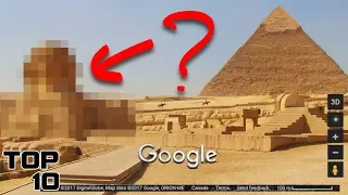 Top 10 Secret Places Google Maps Does NOT Want You To See