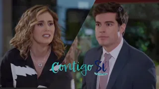 Contigo Sí | Samanta cachetea a Álvaro