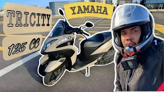 JE TESTE ENFIN LE SCOOTER TRICITY 125 CC 🤪🤪 ! #scootervlog #motovlog #yamaha125 #vlog #vlogger