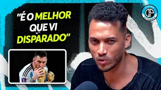 NEYMAR DEU AULA PRO NETO SOBRE COMO O MESSI É GENIAL