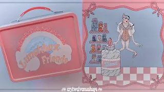 glued x lunchbox friends • melanie martinez (𝖗𝖊𝖒𝖆𝖐𝖊 𝖒𝖆𝖘𝖍𝖚𝖕)𓋼𓇗