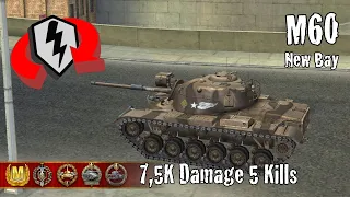 M60  |  7,5K Damage 5 Kills  |  WoT Blitz Replays