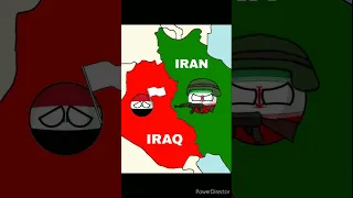 COUNTRYBALL WAR EDITION | E1 | IRAN-IRAQ WAR 1980-1988 | #iran #iraq #war #short