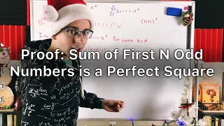 Sum of First N Odd Numbers is a Square | Number Theory, Induction